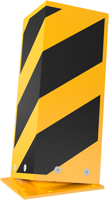 Reolbeskyttelse – Crash Guard – Vippbar og fleksibel (400 mm)