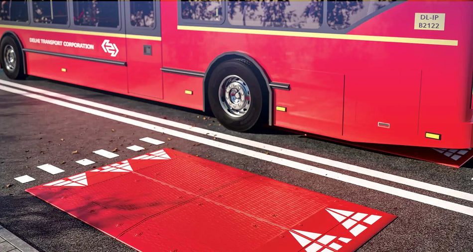 Gummifartspute -Quartet- (1800x3000mm)