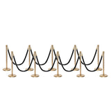 Flexibarrier Stolpe & Tau Barrier Premium Sett - inkludert tvinnede tau