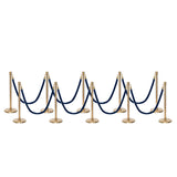 Flexibarrier Stolpe & Tau Barrier Premium Sett - inkludert tvinnede tau
