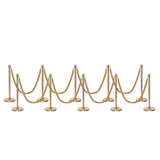 Flexibarrier Stolpe & Tau Barrier Premium Sett - inkludert tvinnede tau