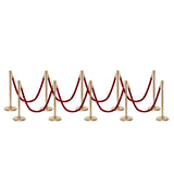 Flexibarrier Stolpe & Tau Barrier Premium Sett - inkludert tvinnede tau