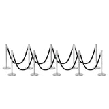 Flexibarrier Stolpe & Tau Barrier Premium Sett - inkludert tvinnede tau