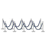 Flexibarrier Stolpe & Tau Barrier Premium Sett - inkludert tvinnede tau