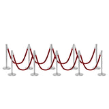 Flexibarrier Stolpe & Tau Barrier Premium Sett - inkludert tvinnede tau