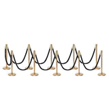 Flexibarrier Stolpe & Tau Barrier Premium Sett - inkludert tvinnede tau