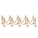 Flexibarrier Stolpe & Tau Barrier Premium Sett - inkludert tvinnede tau