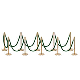 Flexibarrier Stolpe & Tau Barrier Premium Sett - inkludert tvinnede tau