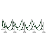 Flexibarrier Stolpe & Tau Barrier Premium Sett - inkludert tvinnede tau