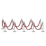 Flexibarrier Stolpe & Tau Barrier Premium Sett - inkludert tvinnede tau