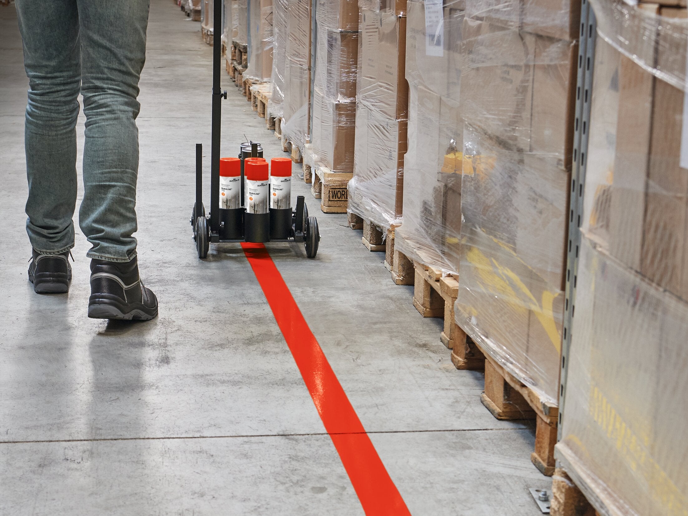 Duraline EasyTrack Line Marking Cart