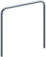 Bøyler av stålrør Ø 48 mm, uten tverrstang