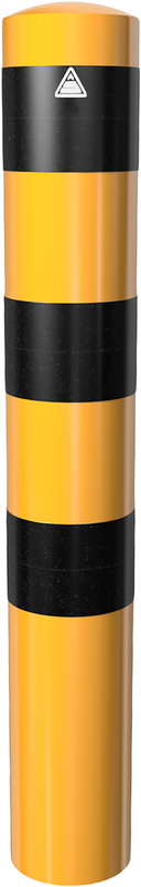 XXL Sikkerhetsstålstolper - Solid - (Ø152-323mm)