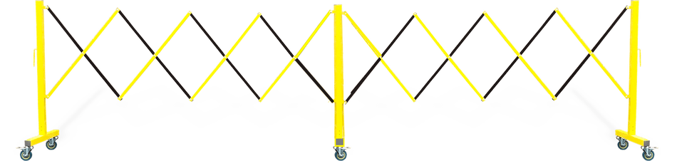 Flexibarrier -Saksegrind- med hjul (4,9m)