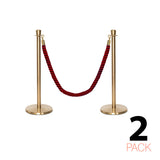 Flexibarrier Stolpe & Tau Barrier Premium Sett - inkludert tvinnede tau