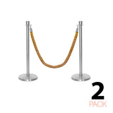 Flexibarrier Stolpe & Tau Barrier Premium Sett - inkludert tvinnede tau