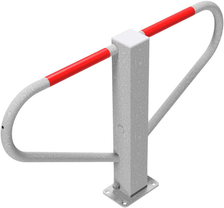 Bilparkering Barriere Sammenleggbar med Triangulær Lås