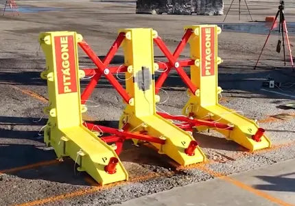 Kraftig Anti-Terror Barriere -F24- (Mobil Kjøretøysdempingssystem)