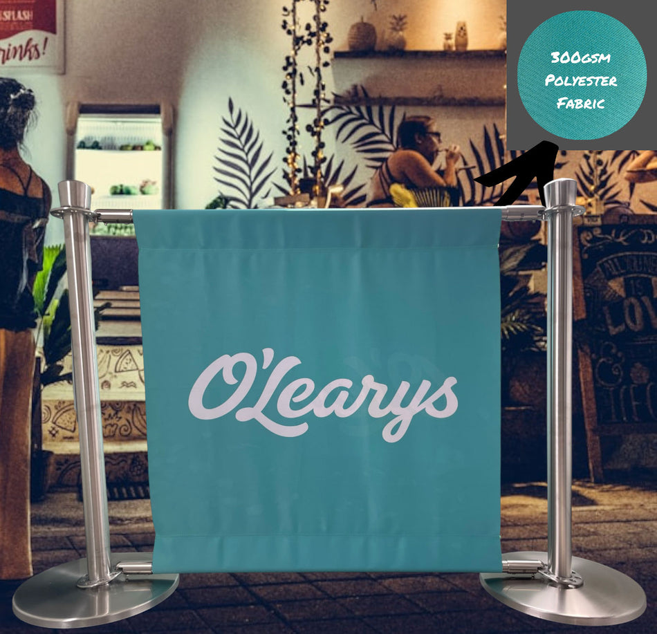 Eget Tryck kafébanner – High-Impact Branding | Flere størrelser og materialer