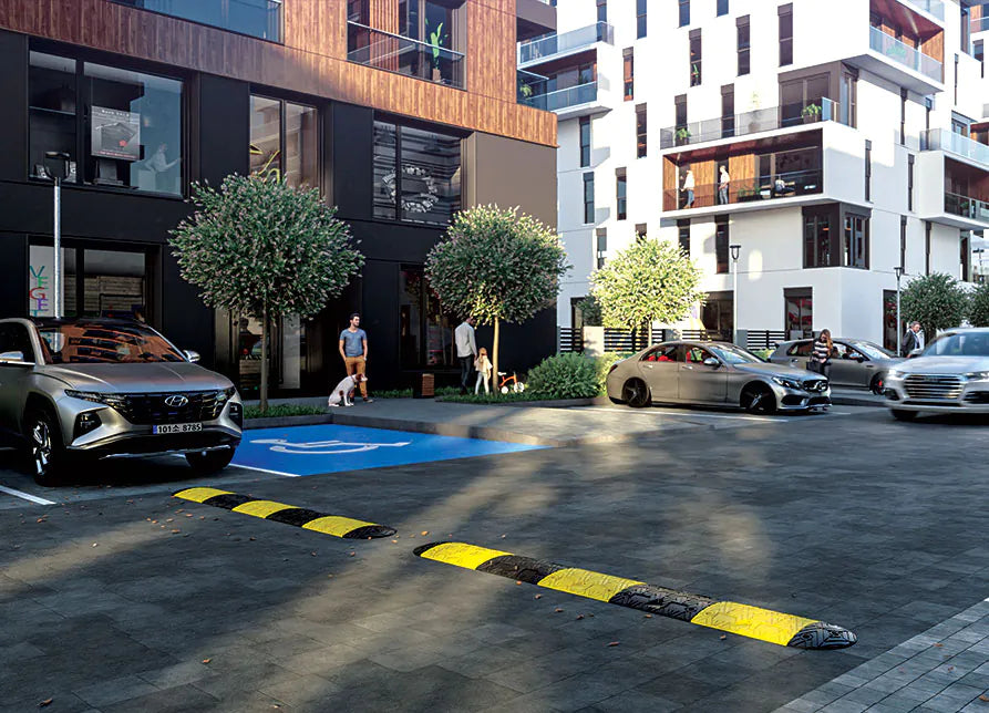 Fartsdemper i gummi -Excellent- (50mm høyde)