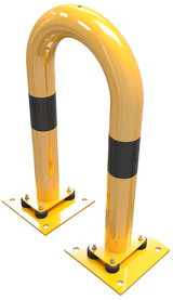 Anti-dytt Bøyle, Fleksibel, Vippbar - Solid - Ø 76 mm