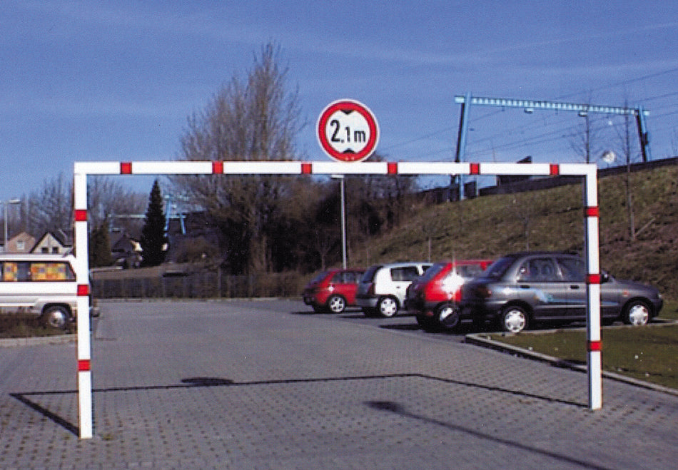 Høydebegrensningsbarriere – Fast – 3000–6000 mm – Varmgalvanisert