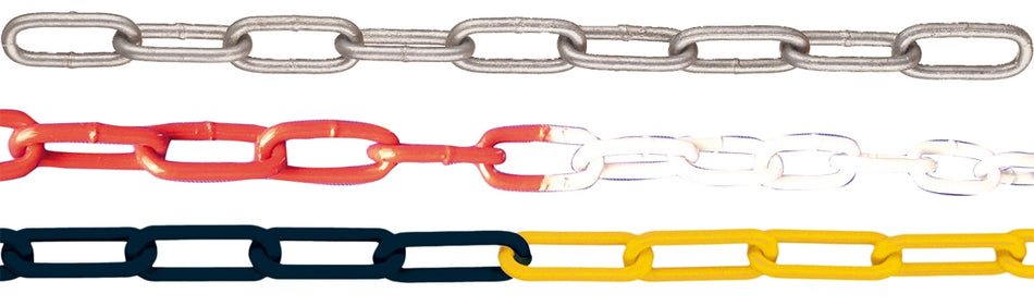 Galvanisert sperrekjede (Ø 6-10 mm, 25m rull)