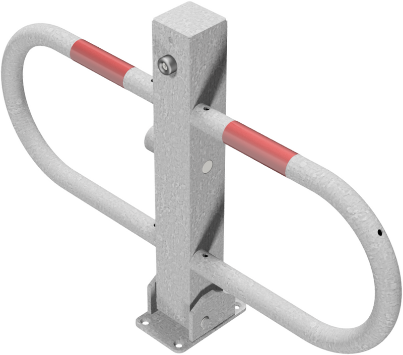 ParkGuard Pro Sammenleggbar Passasje- og Parkeringsbarriere – Sikker og Holdbar