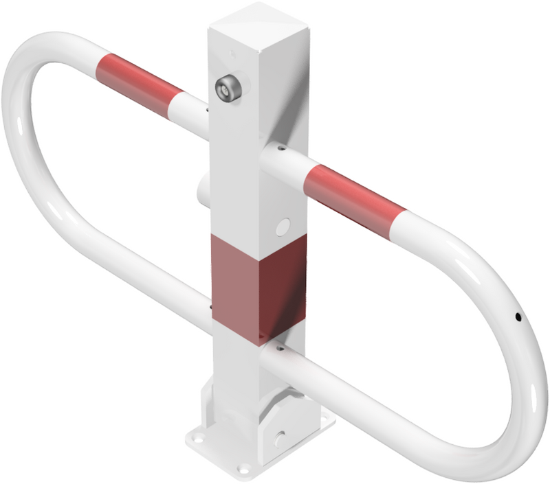 ParkGuard Pro Sammenleggbar Passasje- og Parkeringsbarriere – Sikker og Holdbar