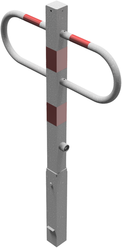 ParkGuard Avtagbar Passasje- og Parkeringsbarriere (900 mm Over Bakken)