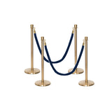 Flexibarrier Stolpe & Tau Barrier Premium Sett - inkludert tvinnede tau
