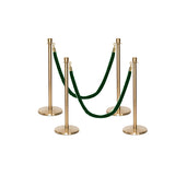 Flexibarrier Stolpe & Tau Barrier Premium Sett - inkludert tvinnede tau