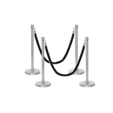 Flexibarrier Stolpe & Tau Barrier Premium Sett - inkludert tvinnede tau