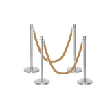 Flexibarrier Stolpe & Tau Barrier Premium Sett - inkludert tvinnede tau