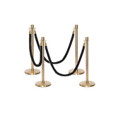 Flexibarrier Stolpe & Tau Barrier Premium Sett - inkludert tvinnede tau