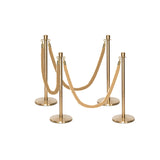 Flexibarrier Stolpe & Tau Barrier Premium Sett - inkludert tvinnede tau