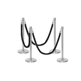 Flexibarrier Stolpe & Tau Barrier Premium Sett - inkludert tvinnede tau