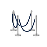 Flexibarrier Stolpe & Tau Barrier Premium Sett - inkludert tvinnede tau