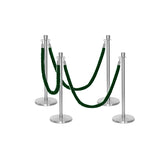 Flexibarrier Stolpe & Tau Barrier Premium Sett - inkludert tvinnede tau