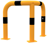 Anti-dytt Bøyle 90° Lik-sidet (Ø 76 mm)