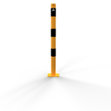 Faste stålpullerter (Ø42–76 mm)