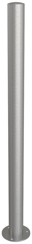 Stolpe i rustfritt stål Ø60–102 mm