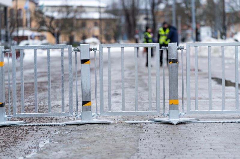 Anti-Terror Barrier + Security Fence System – 7m – ISO 22343 Certified