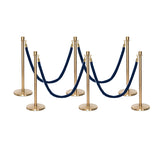 Flexibarrier Stolpe & Tau Barrier Premium Sett - inkludert tvinnede tau