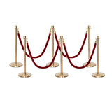 Flexibarrier Stolpe & Tau Barrier Premium Sett - inkludert tvinnede tau