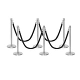 Flexibarrier Stolpe & Tau Barrier Premium Sett - inkludert tvinnede tau