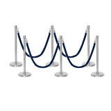 Flexibarrier Stolpe & Tau Barrier Premium Sett - inkludert tvinnede tau