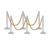 Flexibarrier Stolpe & Tau Barrier Premium Sett - inkludert tvinnede tau