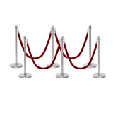 Flexibarrier Stolpe & Tau Barrier Premium Sett - inkludert tvinnede tau