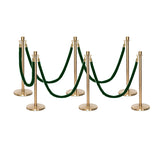 Flexibarrier Stolpe & Tau Barrier Premium Sett - inkludert tvinnede tau